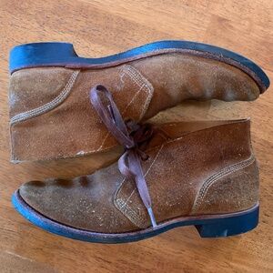 Ralph Lauren Double RL RRL Roughout Suede Powell chukka